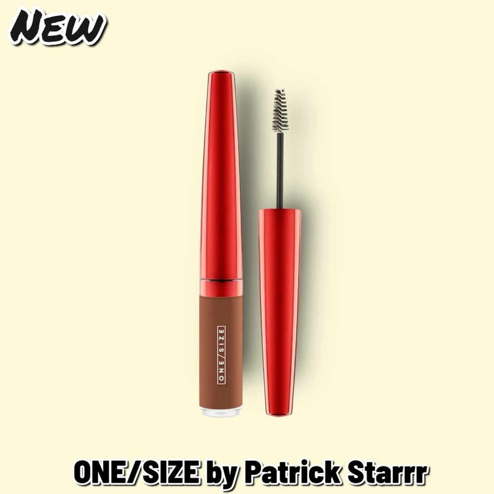 New NIB ONE/SIZE by Patrick Starrr BrowKiki Nourishing Tinted Brow Gel Auburn